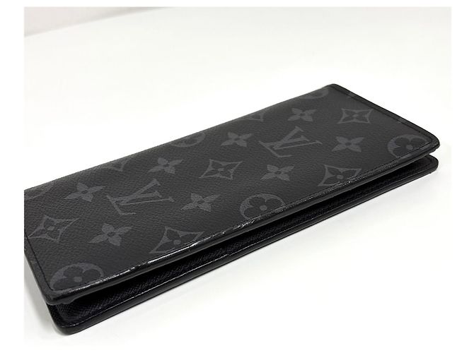Louis Vuitton Cartera Brazza Monogram Eclipse - vista 7