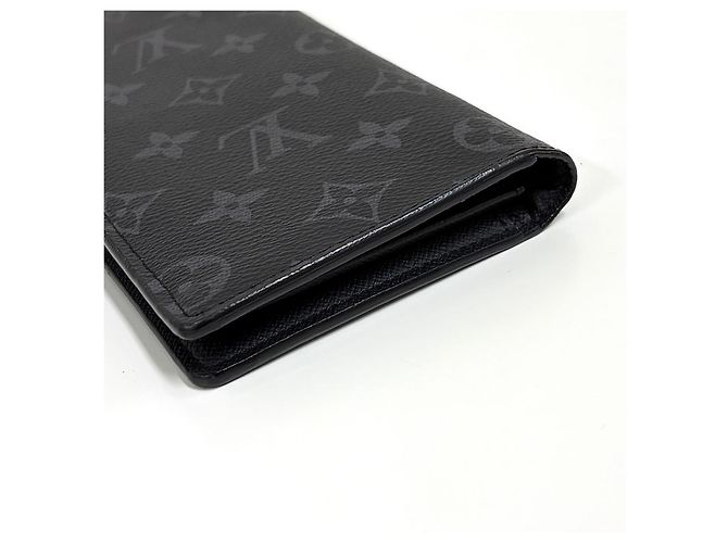Louis Vuitton Cartera Brazza Monogram Eclipse - vista 8