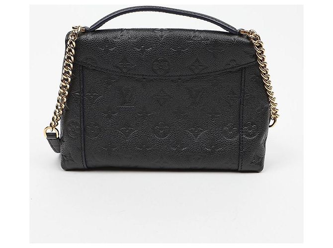 Louis Vuitton Borsa a mano e a tracolla Blanch in pelle Monogram Empreinte Nero - vista 4