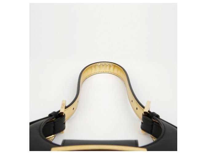 Fendi Borsa a tracolla mini Cookie Hobo Black - vista 6