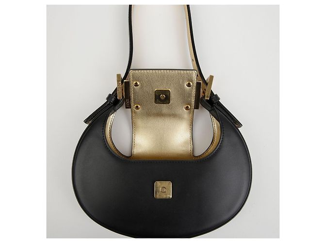 Fendi Borsa a tracolla mini Cookie Hobo Black - vista 7