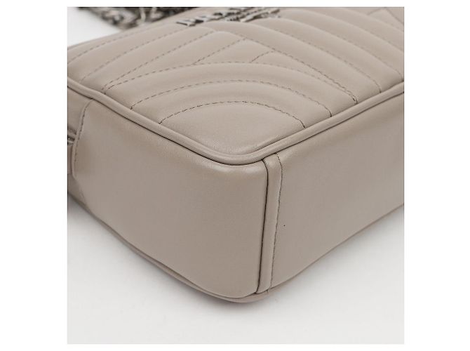 Prada Borsa a tracolla Gray Diagram Chain - vista 10