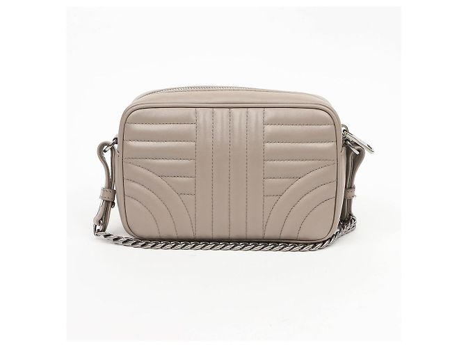Prada Borsa a tracolla Gray Diagram Chain - vista 3