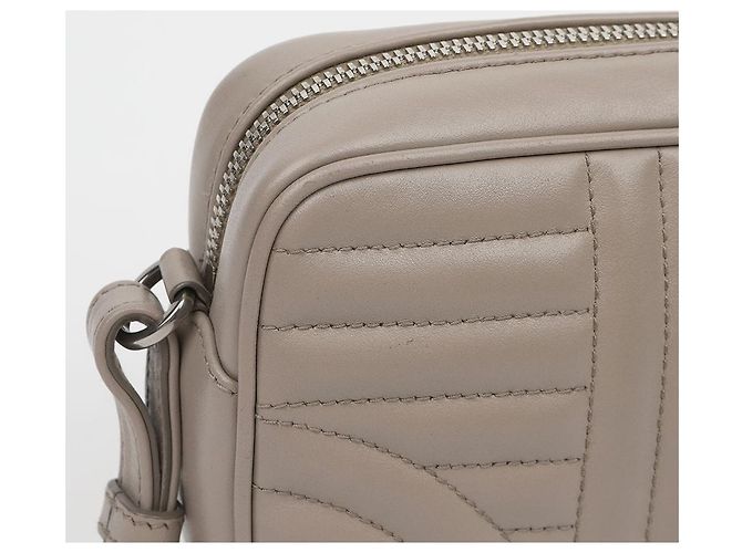 Prada Borsa a tracolla Gray Diagram Chain - vista 4