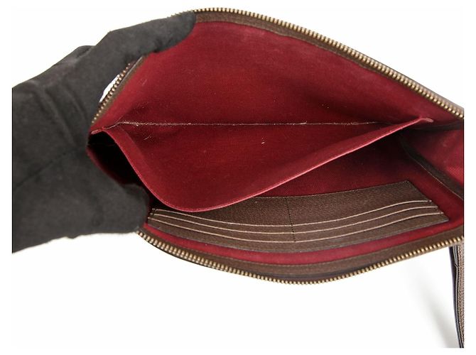 Gucci Pochette Clutch Donald Duck Brown - vista 14