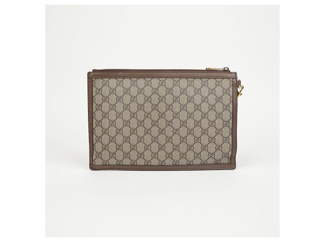 Gucci Pochette Clutch Donald Duck Brown - vista 2