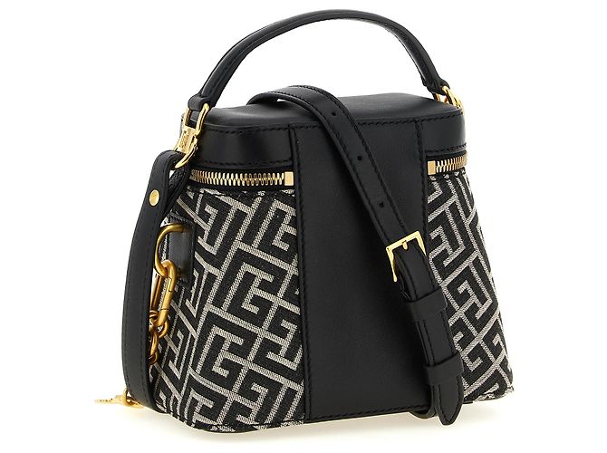 Balmain Bicolor-Handtasche aus Polyester - Ansicht 2