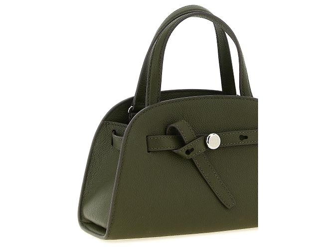 Tory Burch Borsa a tracolla in pelle di vacchetta marrone - vista 3