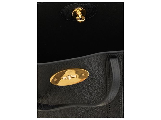 Mulberry Borsa Tote in pelle di vitello nera - vista 4