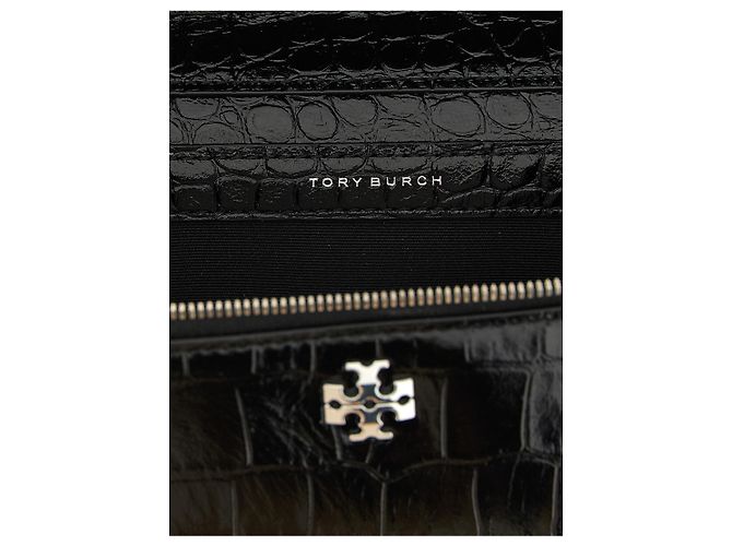 Tory Burch Borsa crossbody in pelle di agnello nera - vista 4