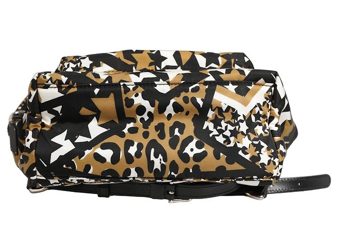 Dolce & Gabbana Zaino scuola e viaggio in nylon con stelle multicolore - vista 6