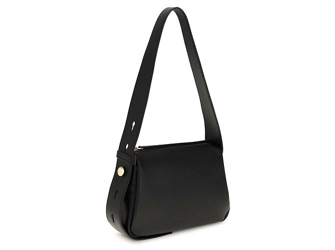 Tory Burch Borsa a tracolla Bos Taurus in pelle di vitello nera - vista 2
