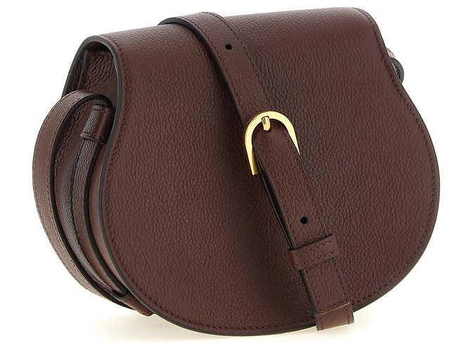 Chloé Borsa crossbody in vitello marrone - vista 2