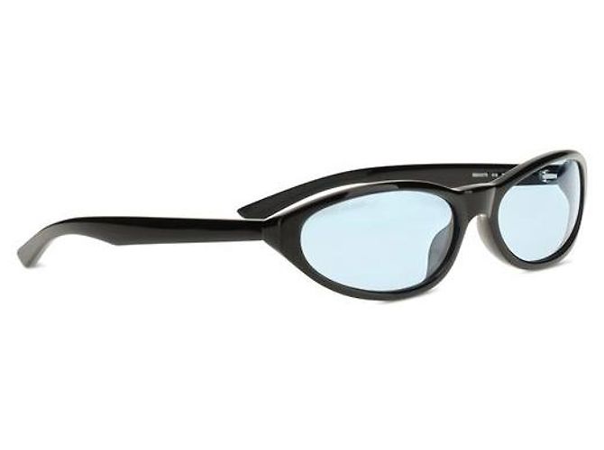Balenciaga Occhiali da sole in acetato nero - vista 2