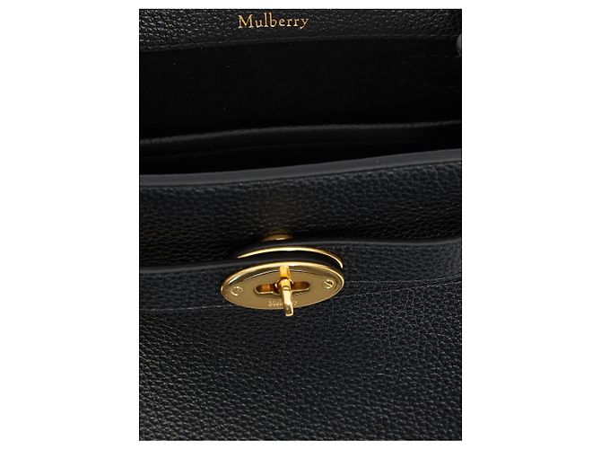 Mulberry Borsa a tracolla in vitello nero - vista 4
