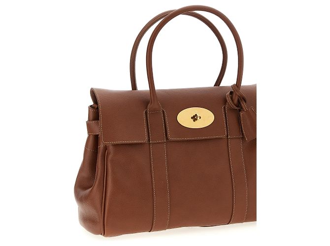 Mulberry Borsa a tracolla in vitello marrone - vista 3