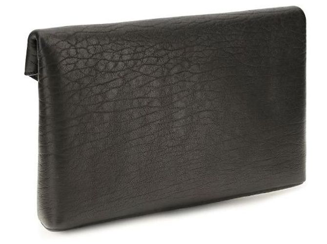 Autre Marque Clutch Black Lamb Ovis Aries - vista 3
