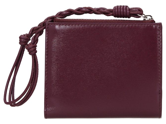 Cartera Jil Sander de cuero roja - vista 2