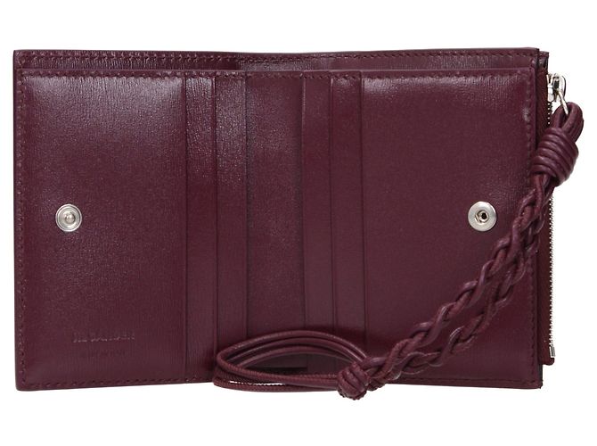 Cartera Jil Sander de cuero roja - vista 3