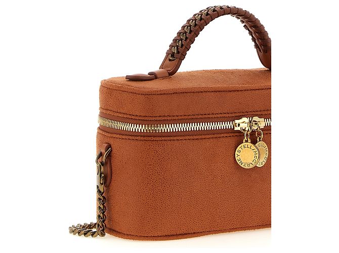 Stella Mc Cartney Borsa a tracolla in poliestere arancione - vista 3