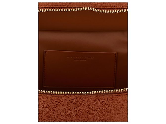 Stella Mc Cartney Borsa a tracolla in poliestere arancione - vista 4