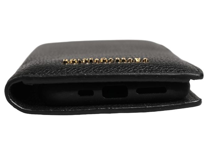 Dolce & Gabbana Cover a libro in pelle di vitello nera PRO Phone - vista 3