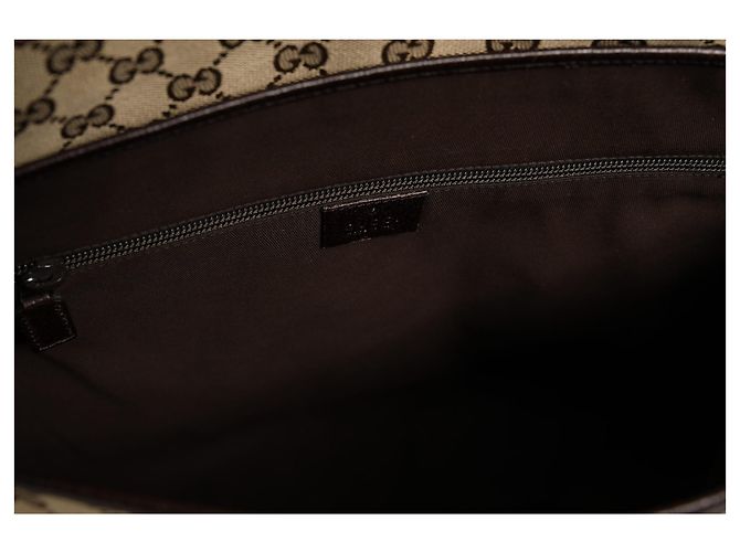 Gucci Borsa a tracolla con patta in tela GG - vista 6
