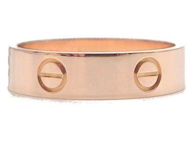 Anello Cartier Love Oro Rosa - vista 2