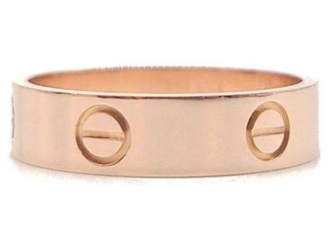 Anello Cartier Love Oro Rosa - vista 3