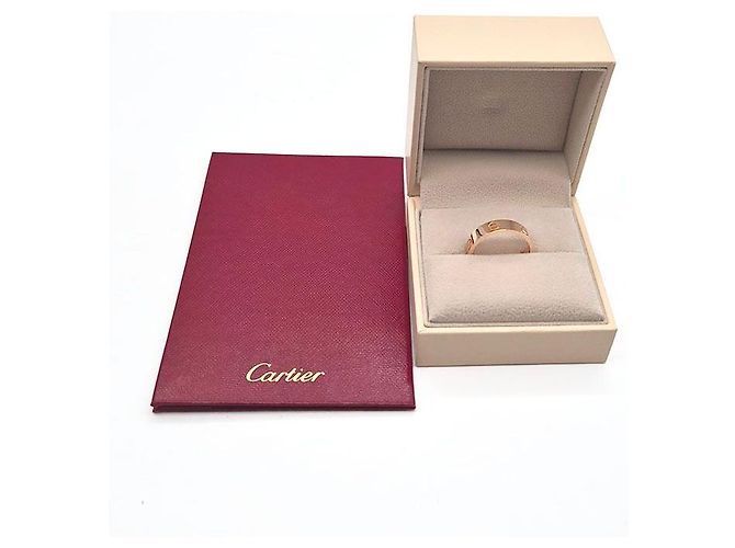 Anello Cartier Love Oro Rosa - vista 7