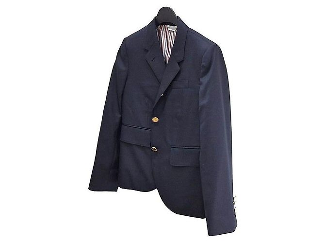Thom Browne Wool Setup Dark Navy - view 3