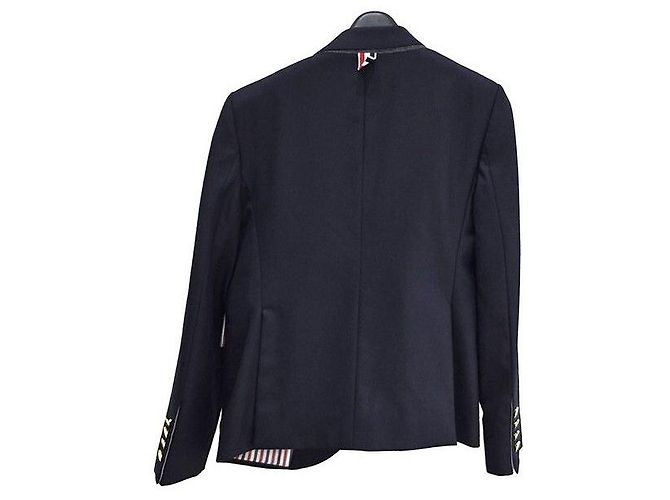 Thom Browne Wool Setup Dark Navy - view 4