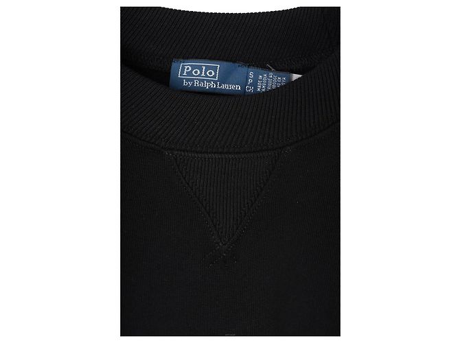 Ralph Lauren Sweatshirt mit besticktem Logo Schwarz - Ansicht 4