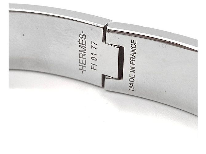 Bracciale Hermès Click H Rosa Polveroso - vista 7