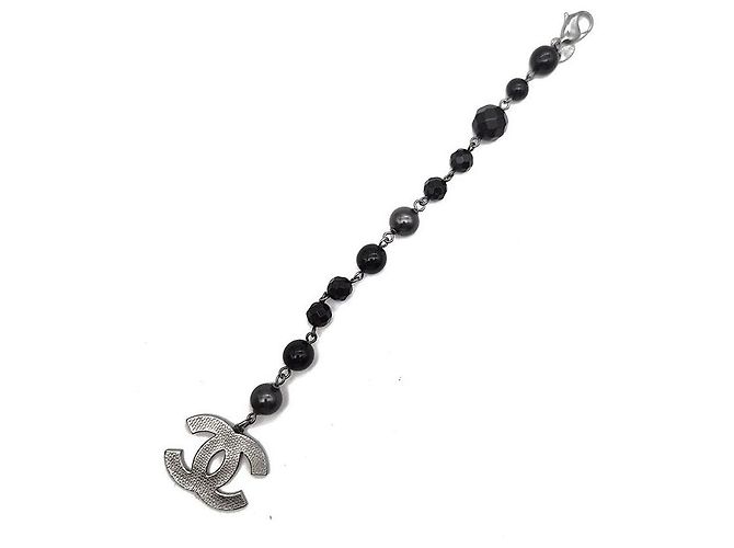 Chanel Bracciale di perle con logo CC - vista 4