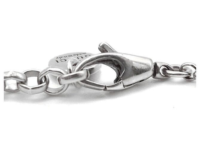 Gucci Verschlungene Silberkette - Ansicht 6