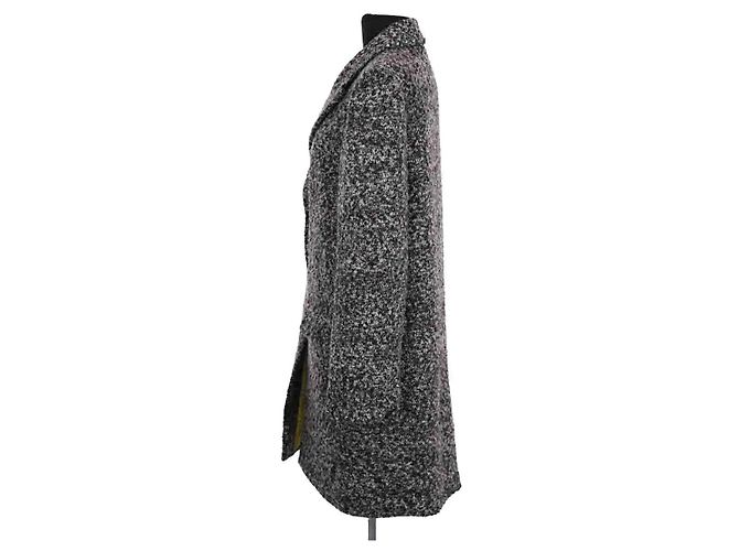 Abrigo de lana gris Zadig & Voltaire M - vista 3