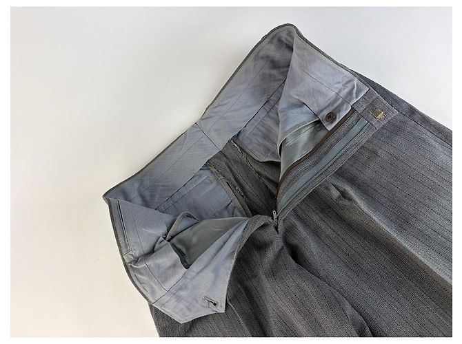 Blazer doppiopetto vintage Givenchy da uomo Grigio c. fine anni '80 L - vista 16