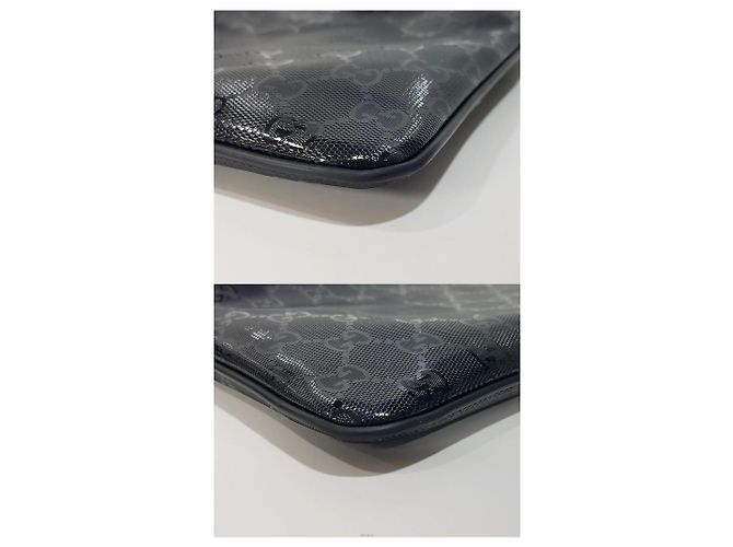Mini Borsa a Tracolla Gucci Nera in Pelle - vista 5