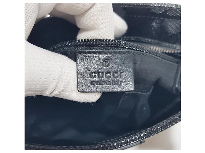 Mini Borsa a Tracolla Gucci Nera in Pelle - vista 8