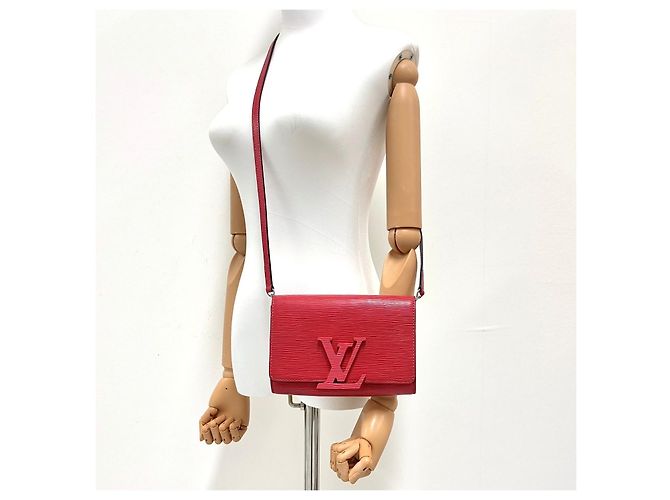 Louis Vuitton Borsa a tracolla e pochette PM in pelle Epi - vista 2