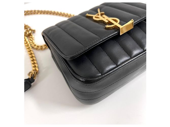 Autre Marque Borsa a tracolla e spalla Vicky Chain Nera - vista 10