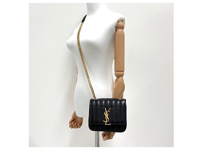 Autre Marque Borsa a tracolla e spalla Vicky Chain Nera - vista 2