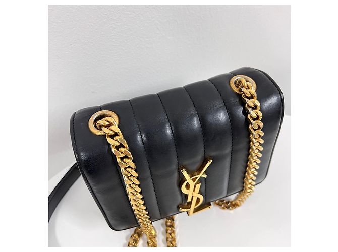 Autre Marque Borsa a tracolla e spalla Vicky Chain Nera - vista 6