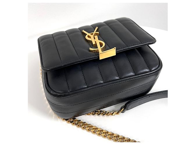 Autre Marque Borsa a tracolla e spalla Vicky Chain Nera - vista 9
