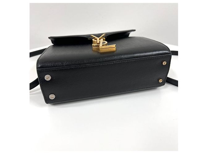 Autre Marque Borsa a mano e spalla Cassandra Mini Top Handle Tote Nera - vista 10