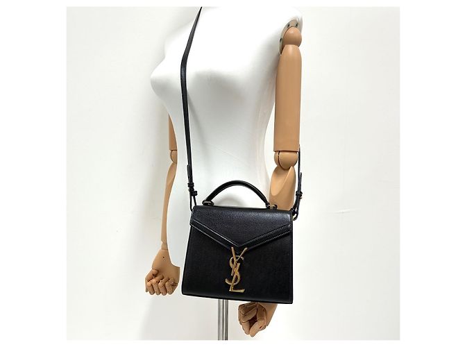 Autre Marque Borsa a mano e spalla Cassandra Mini Top Handle Tote Nera - vista 2