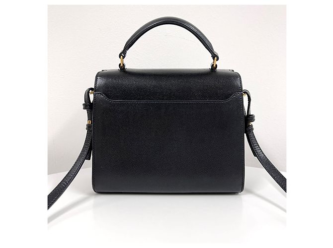 Autre Marque Borsa a mano e spalla Cassandra Mini Top Handle Tote Nera - vista 5