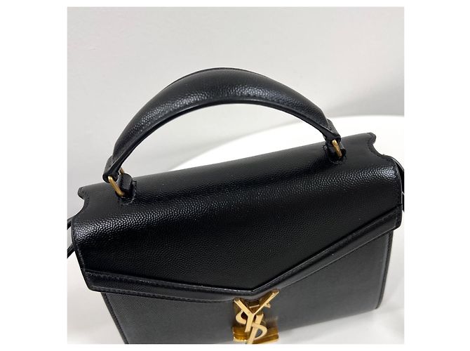Autre Marque Borsa a mano e spalla Cassandra Mini Top Handle Tote Nera - vista 7