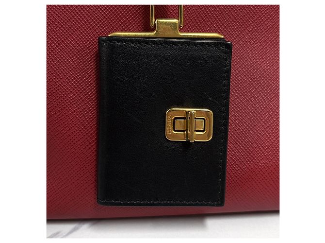 Prada Borsa Tote Saffiano Esplanade Borsa a Tracolla - vista 10